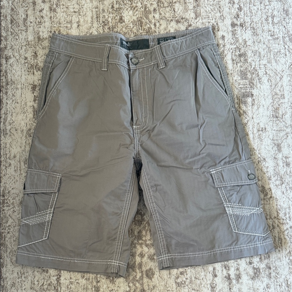 BKE Men's Taupe Cargo Shorts